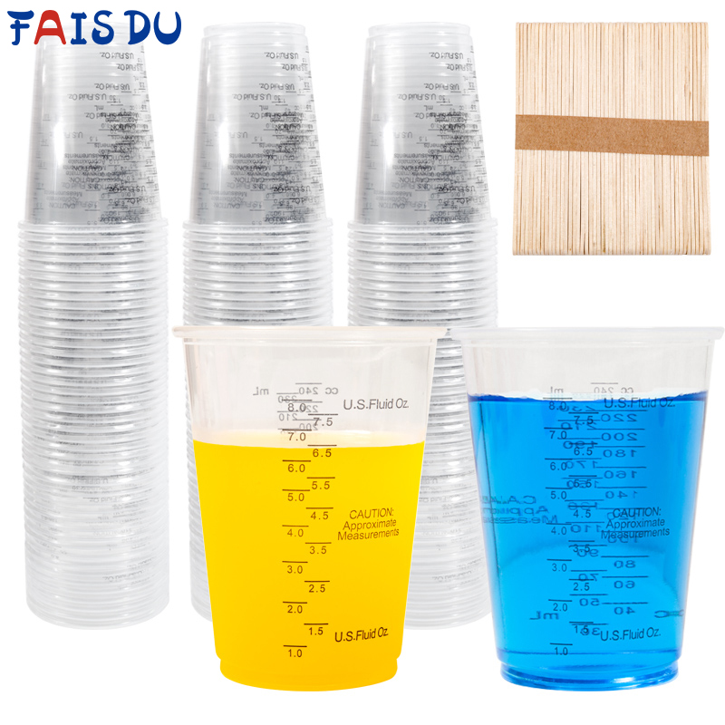 Mixing Cup Silicone - FAIS DU 8oz gelas ukur sekali