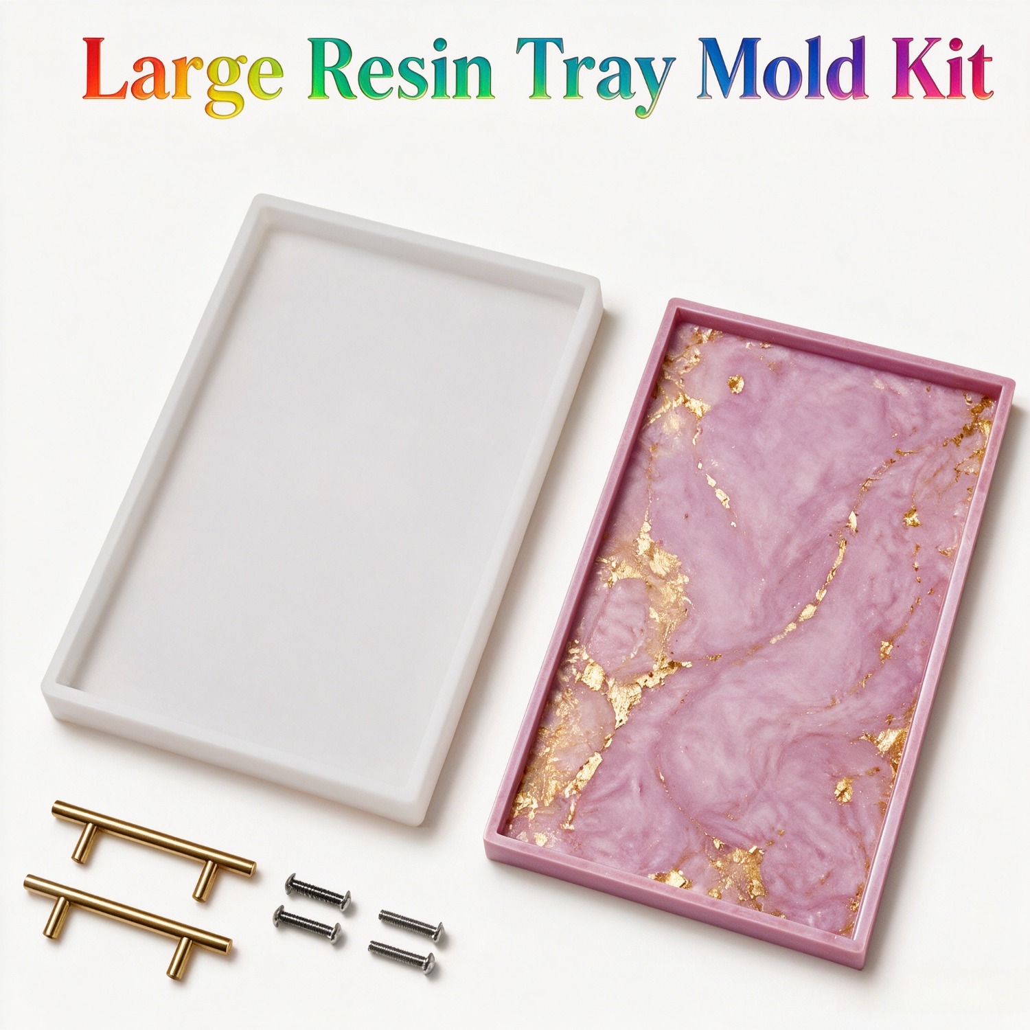 Silicone Mold Tray - Cetakan Silikon Resin, Cetakan Silikon Datar