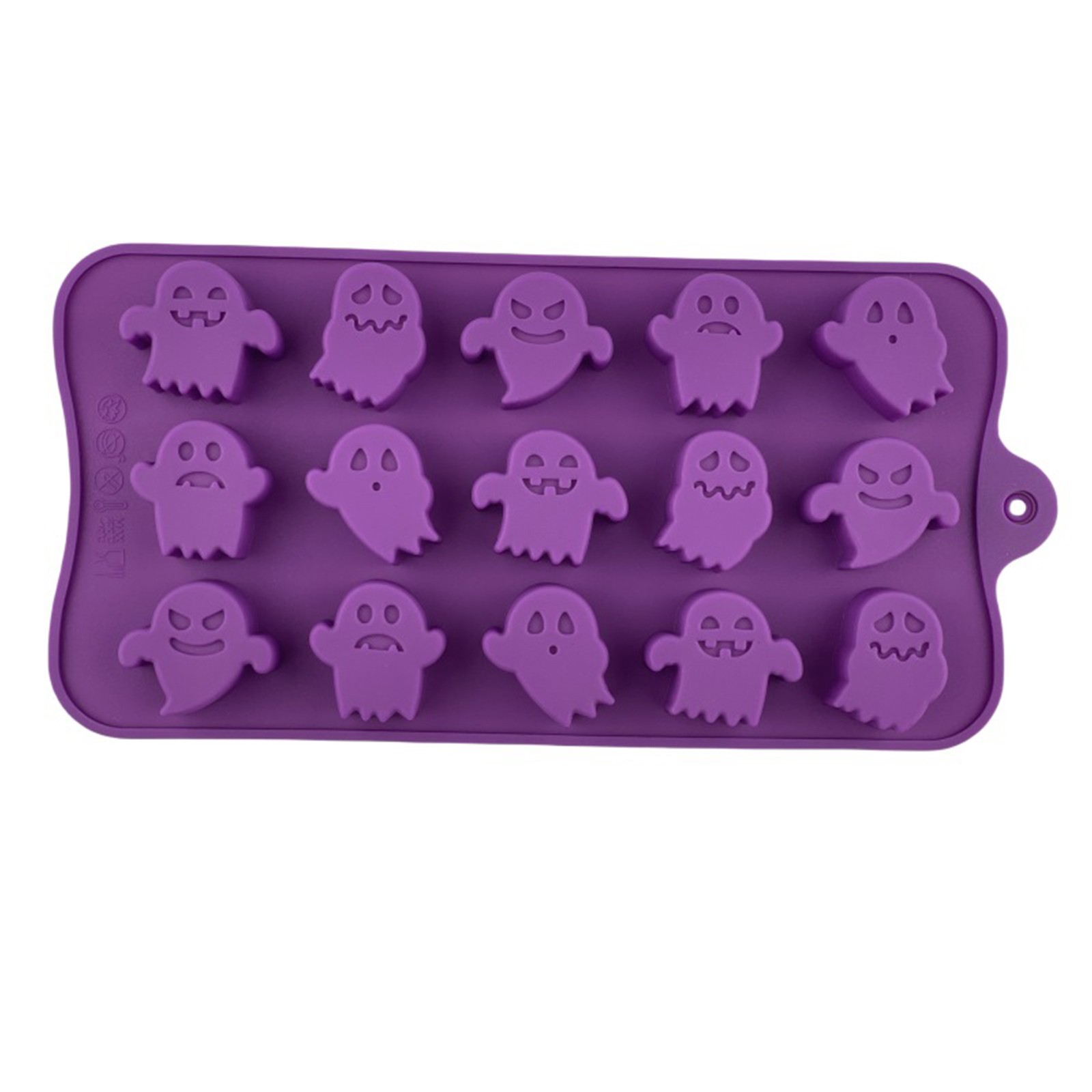 Silicone Mold Tray - Cetakan Silikon Halloween Bentuk Labu Hantu