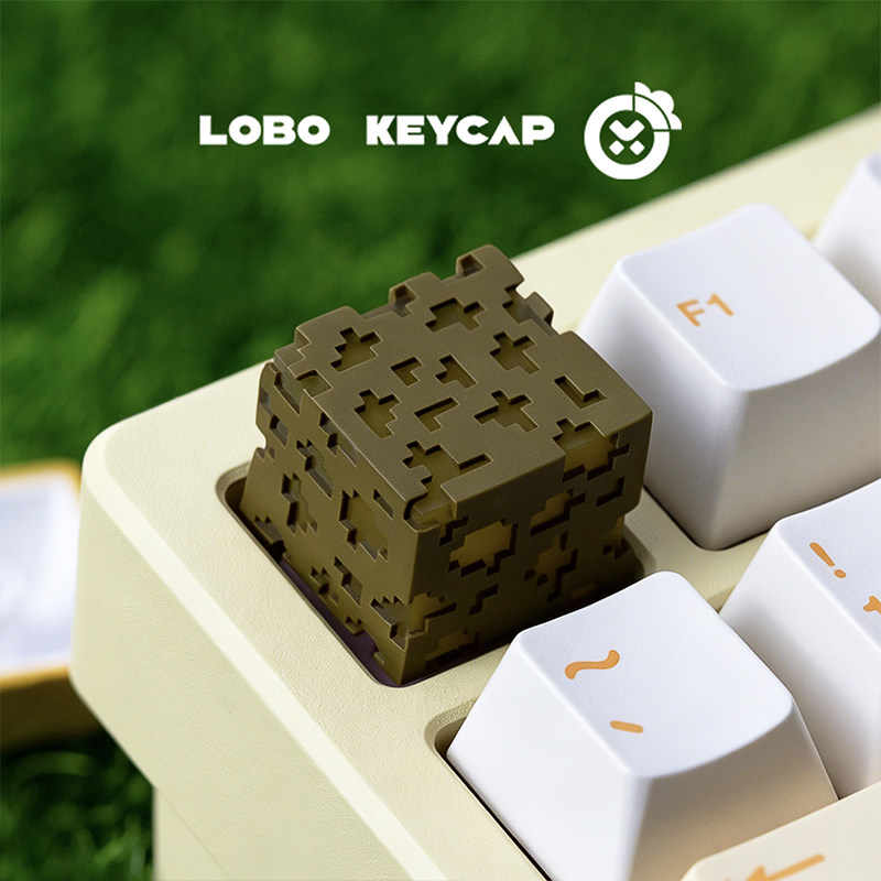 Resin Crafts Minecraft - Dekorasi Keyboard Kreatif Seri Minecraft Persegi