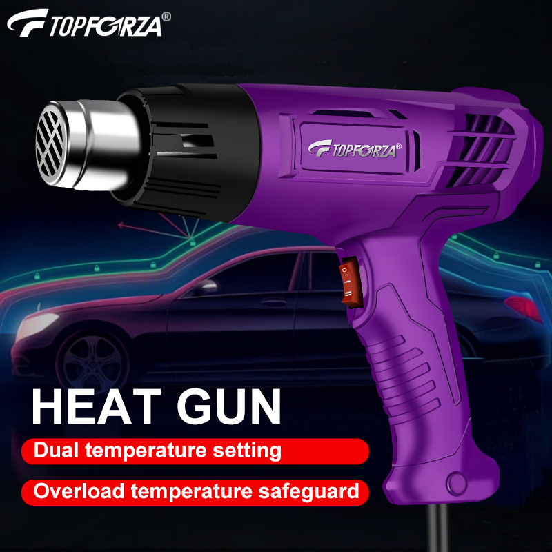 Heat Gun Small - Pistol Panas Industri Mini, 1200W Temperatur