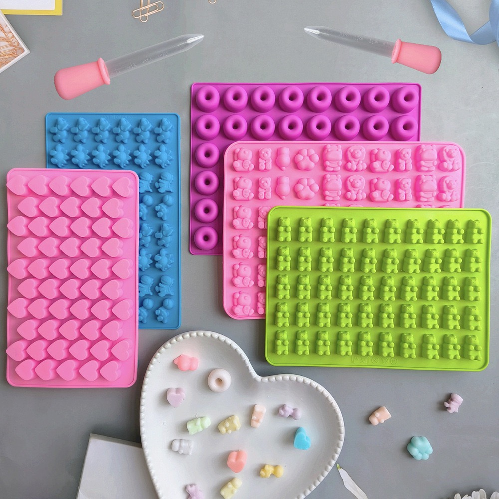 7 Buah Cetakan Silikon Permen  - Silicone Mold Tray ulasan dan harga