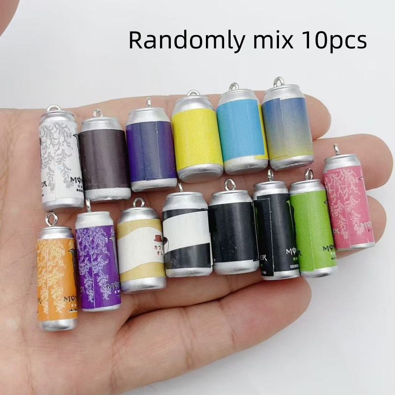 10Pcs Mini Simulasi Kaleng Min - Resin Craft Projects ulasan dan harga