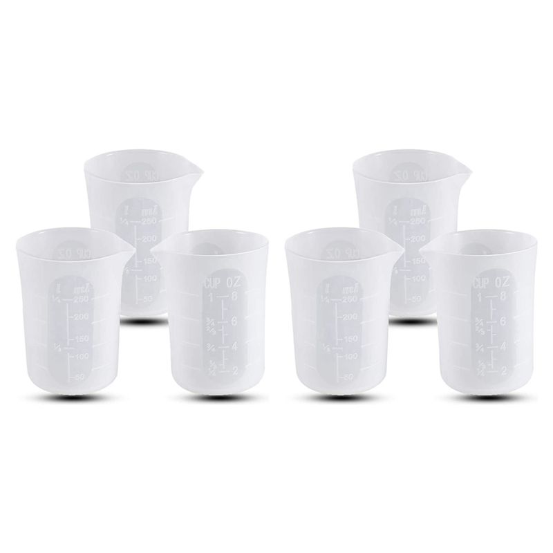 DT19-250 Ml Gelas Ukur Silikon - Mixing Cup Silicone ulasan dan harga