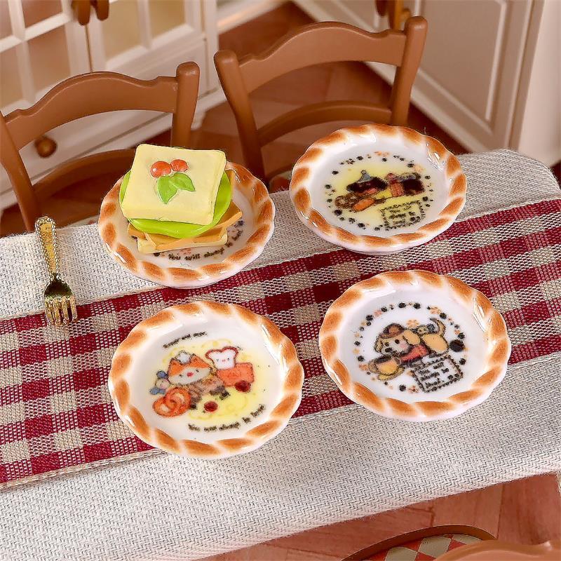 10 Buah/Set Rumah Boneka Minia - Resin Craft Kit ulasan dan harga