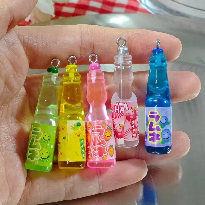 10 Buah Liontin Resin Botol So - Resin Craft Projects ulasan dan harga