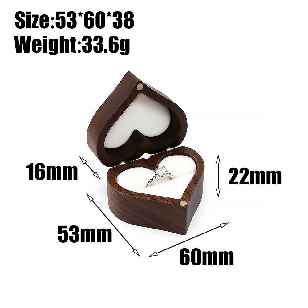 Kotak Cincin untuk Upacara Per - Wood Ring Blank ulasan dan harga