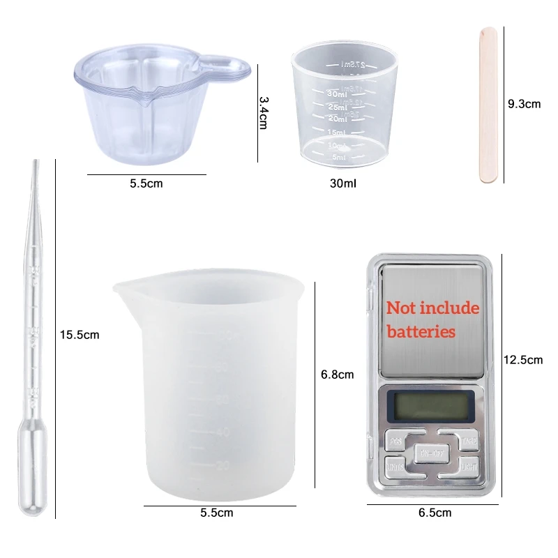 Kit Resin Epoksi Resin AB Penc - Mixing Cup Silicone ulasan dan harga