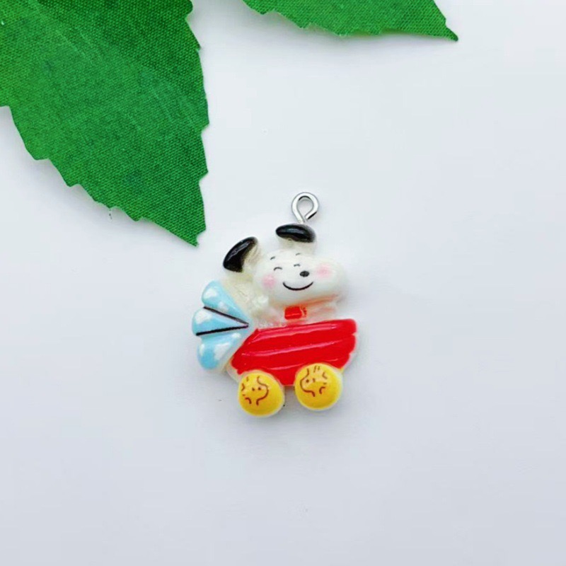 12 buah liontin anjing kartun  - Resin Craft Projects ulasan dan harga