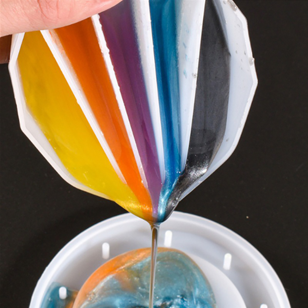 2/3/4/5 grid silikon Split Cup - Mixing Cup Silicone ulasan dan harga