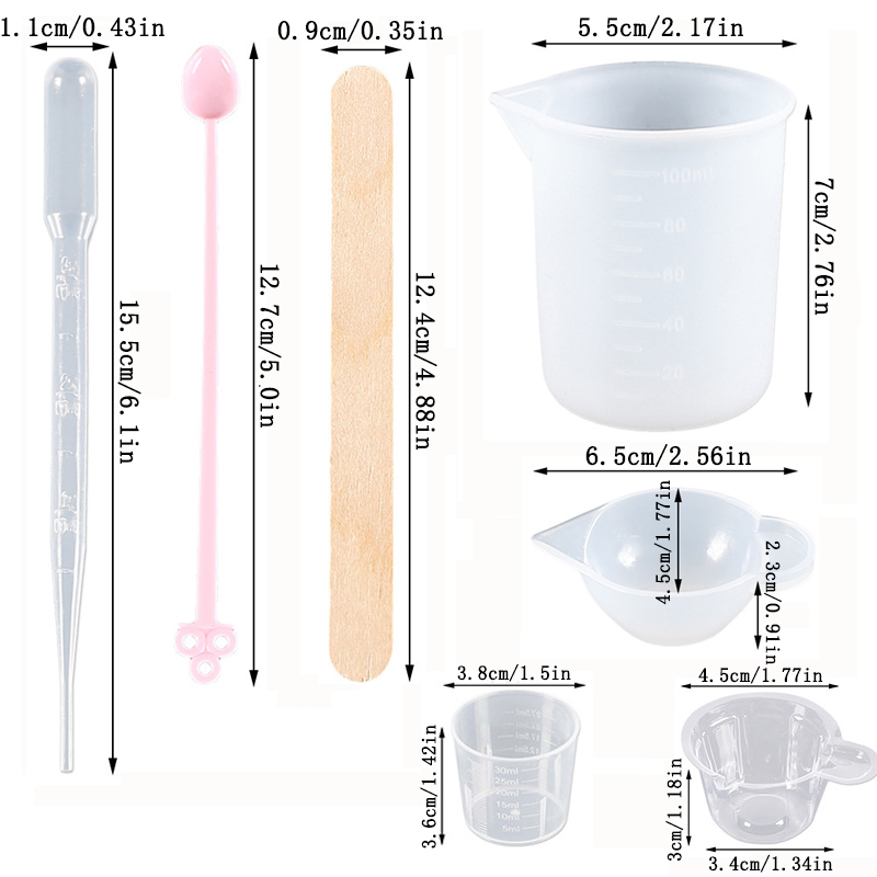 Perlengkapan Alat Pengecoran R - Mixing Cup Silicone ulasan dan harga