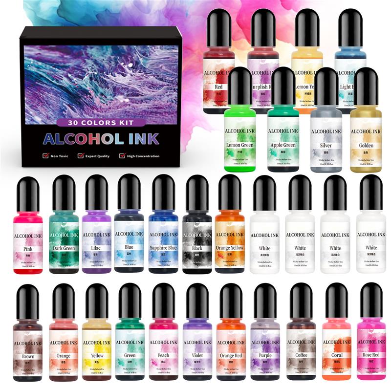 10 ml/buah Resin Esens alkohol - Resin Dye Alcohol ulasan dan harga