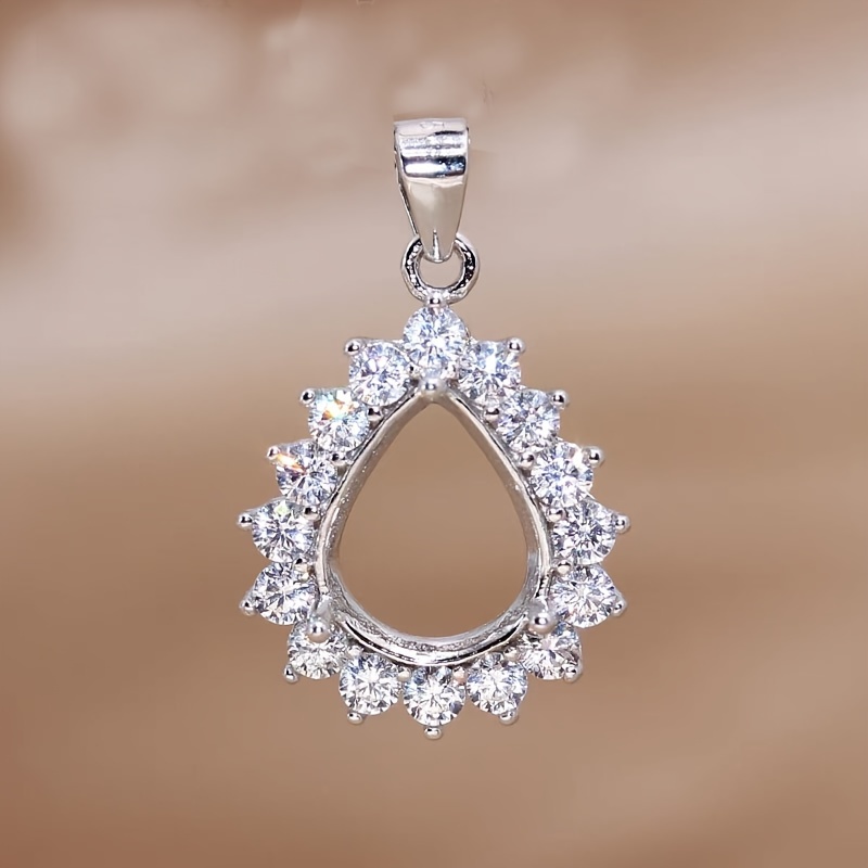 1 buah pengaturan Bezel bentuk - Bezels Set Pendant ulasan dan harga