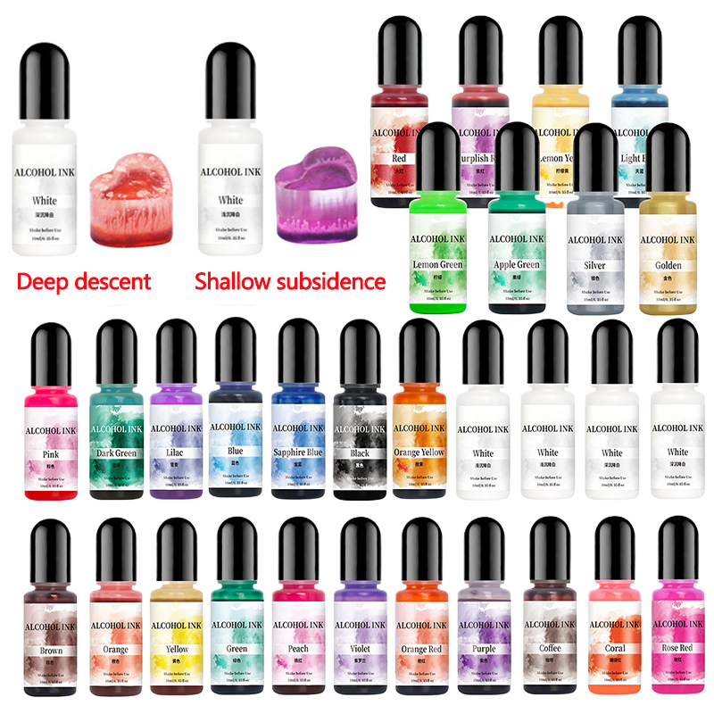 10ml pewarna warna untuk DIY e - Resin Dye Alcohol ulasan dan harga