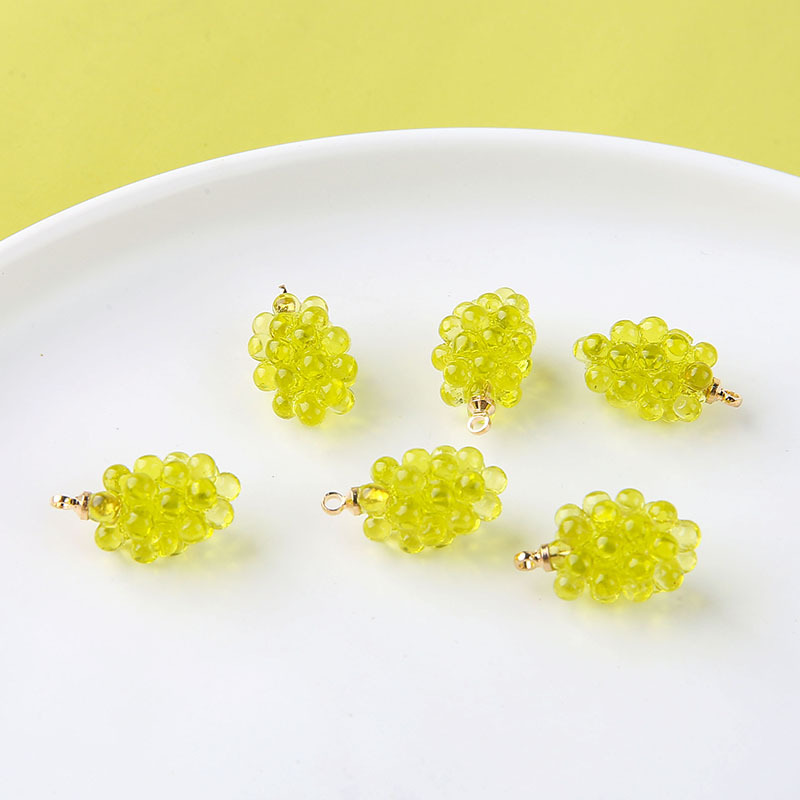 6 buah liontin resin berbentuk - Resin Craft Projects ulasan dan harga