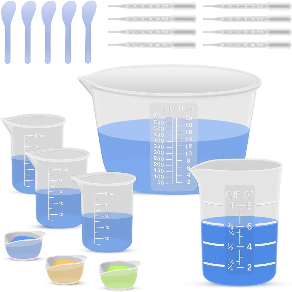 Cangkir Pengukur Resin Silikon - Mixing Cup Silicone ulasan dan harga