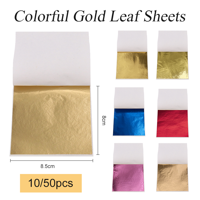 8X8.5Cm Kertas Foil Tembaga Le - Gold Foil Flakes ulasan dan harga