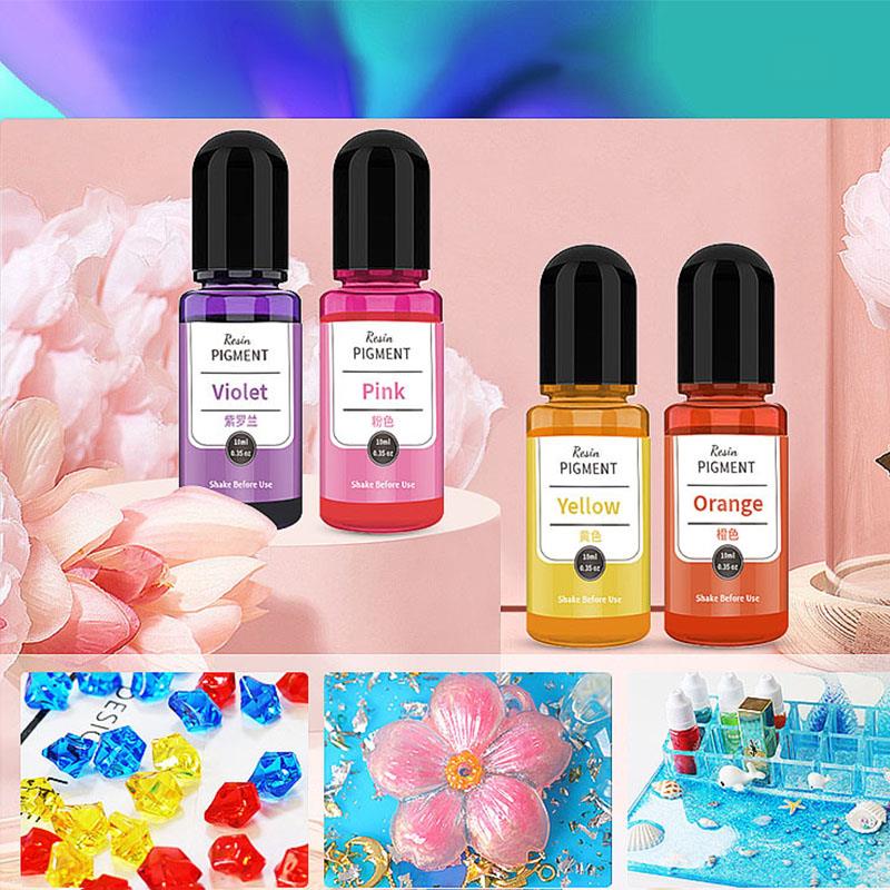 Tinta seni 24 warna pigmen Res - Resin Dye Alcohol ulasan dan harga